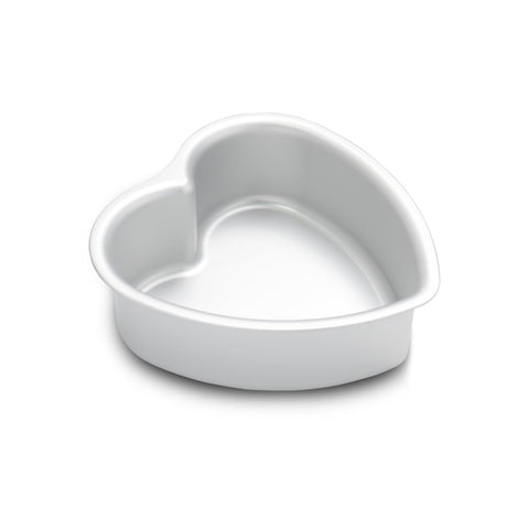 Heart shaped cake pan Set of 2, heartshaped cake tin, aluminum, 8-inch heart-shaped, for weddings, parties, family and other occasions cake (8 x 2 Inch,Set of 2)