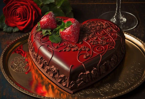 Heart shaped cake pan Set of 2, heartshaped cake tin, aluminum, 8-inch heart-shaped, for weddings, parties, family and other occasions cake (8 x 2 Inch,Set of 2)