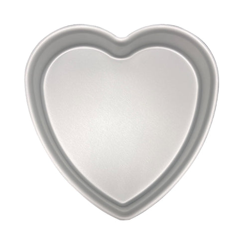 Heart shaped cake pan Set of 2, heartshaped cake tin, aluminum, 8-inch heart-shaped, for weddings, parties, family and other occasions cake (8 x 2 Inch,Set of 2)